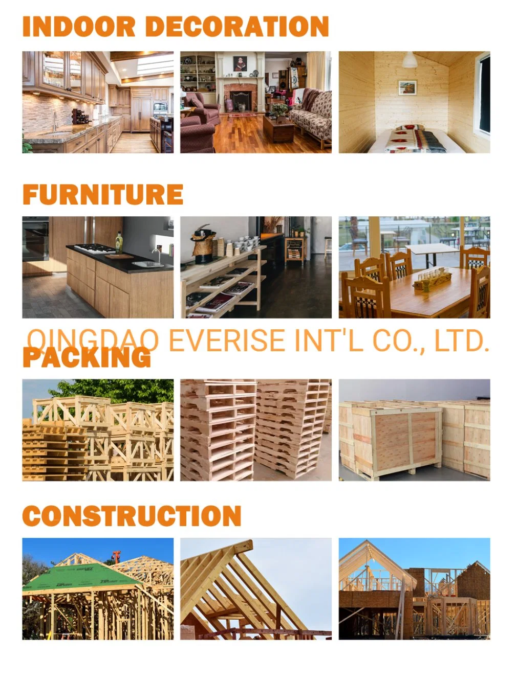 China Factory Wholesale Timber Carbp2/CE 2.7/16/18mm E1 Glue/Laminated Furniture Marine/Commercial Plywood Prices with Poplar Core/Okoume/Pine/Birch Face/Back