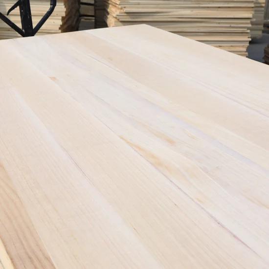 Cheap Price High Quality Paulownia Edge Glued Wood Board for Furniture
