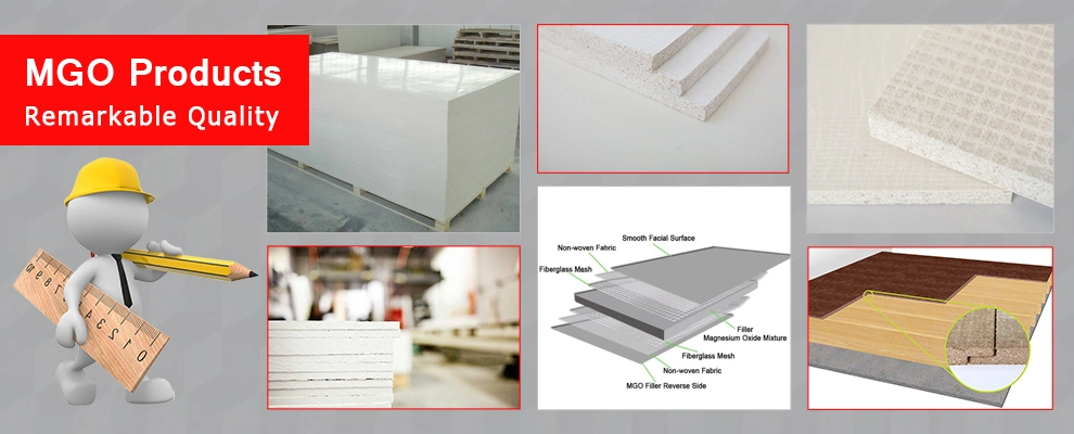 Green Ecological Construction Industry Innovation Magnesium Oxide MGO Sulfate Board