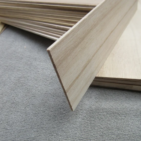 Paulownia Edge Glued Board Finger Joint Panel Solid Wood Planks for Sale Snowboard Surfing Skateboard Decoration Taekwondo Poplar Pine Drawer Bed Sheet