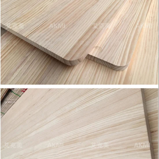 Cheaper Price Paulownia Solid Wood Board Edge Glued Panel Finger Joint Boards